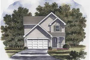Home Plan - Victorian Exterior - Front Elevation Plan #316-199