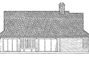 Country Style House Plan - 3 Beds 2 Baths 1822 Sq/Ft Plan #930-177 
