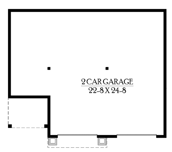 House Design - Craftsman Floor Plan - Lower Floor Plan #132-288