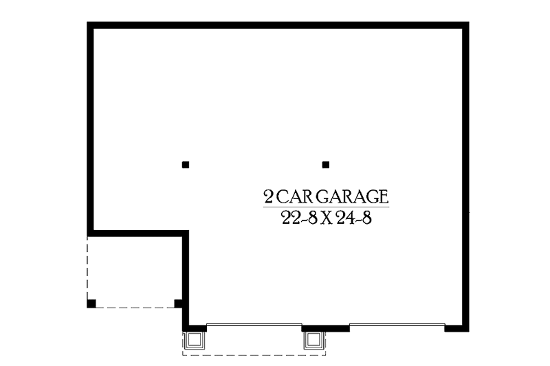 Dream House Plan - Floor Plan - Lower Floor for Craftsman House Plan #132-288 - 3 bed, 2.5 bath