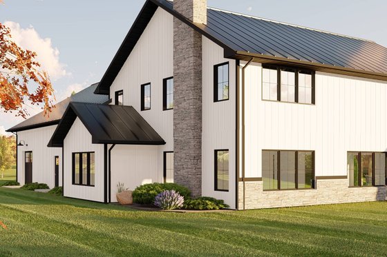 Exterior - Other Elevation 2 for Barndominium House Plan #1064-155 - 3 bed, 2.5 bath