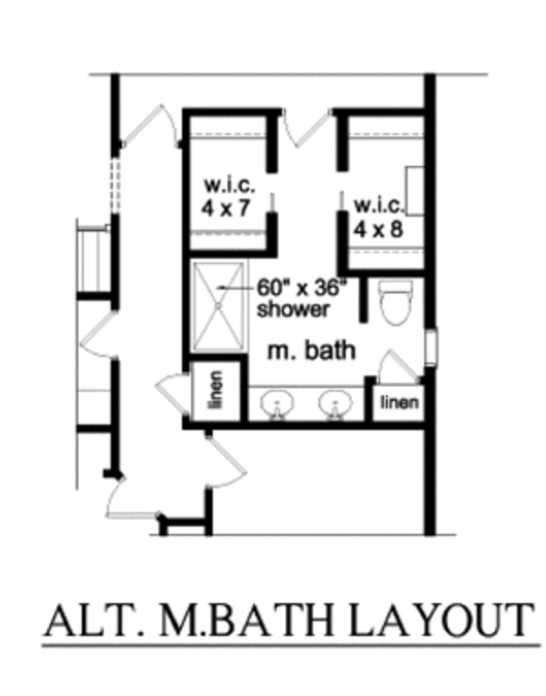 Home Plan - Ranch Floor Plan - Main Floor Plan #1010-87