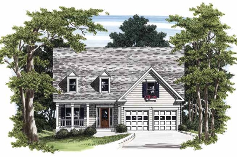 Dream House Plan - Country Exterior - Front Elevation Plan #927-250