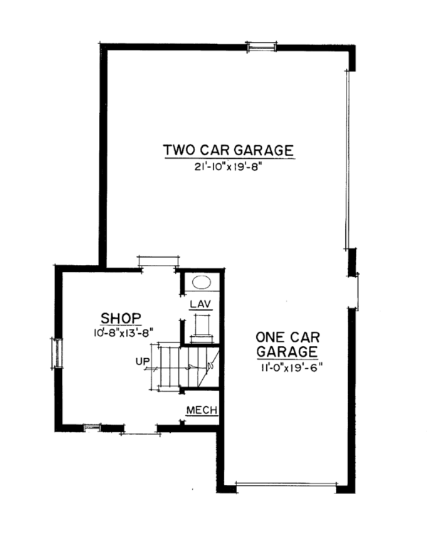 Architectural House Design - Colonial Floor Plan - Main Floor Plan #1016-103