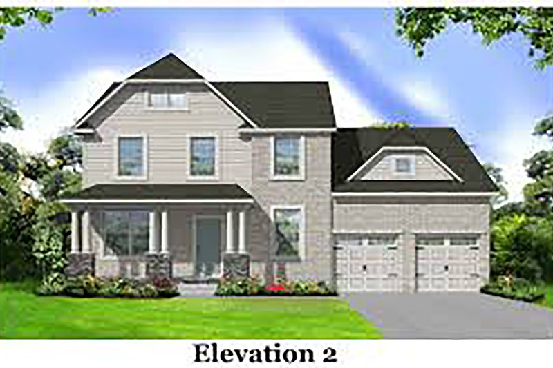 House Blueprint - Traditional Exterior - Front Elevation Plan #405-333