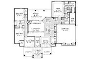 Tudor Style House Plan - 4 Beds 3.5 Baths 2342 Sq/Ft Plan #45-372 