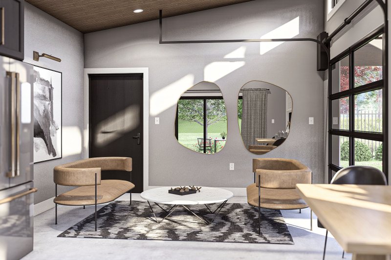 Dream House Plan - Interior - Other for Modern House Plan #455-458, 0 bath