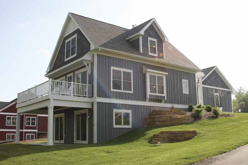 Home Plan - Exterior - Rear Elevation for Traditional House Plan #928-109 - 2 bed, 1.5 bath