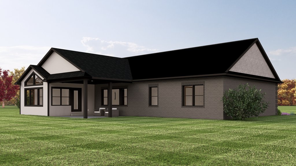 Exterior - Other Elevation 1 for Craftsman House Plan #1064-131 - 3 bed, 2.5 bath