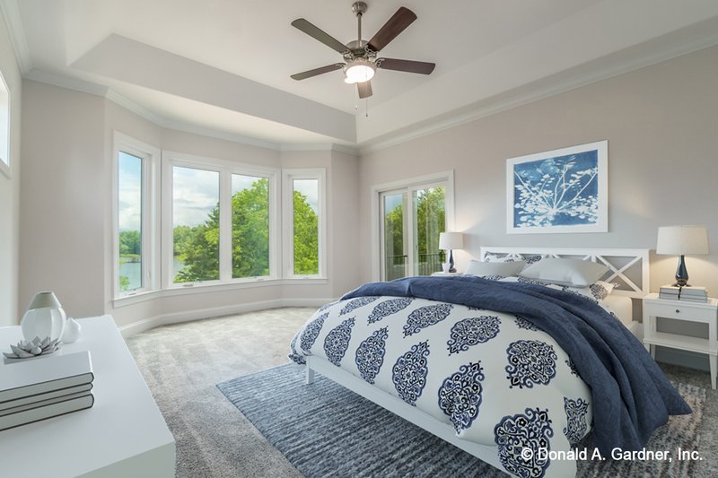 Home Plan - Interior - Master Bedroom 1 for Country House Plan #929-818 - 4 bed, 4 bath