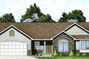 Ranch Style House Plan - 3 Beds 2 Baths 1221 Sq/Ft Plan #58-186 