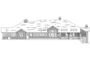 Traditional Style House Plan - 5 Beds 6 Baths 3117 Sq/Ft Plan #5-338 