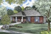 Ranch Style House Plan - 3 Beds 2 Baths 1231 Sq/Ft Plan #17-2839 