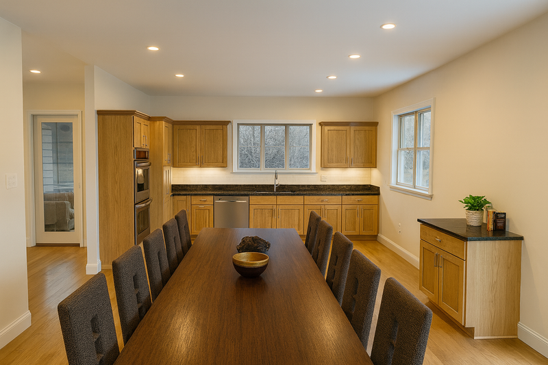 House Blueprint - Interior - Kitchen for Traditional House Plan #1115-3 - 4 bed, 3.5 bath