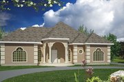 Mediterranean Style House Plan - 3 Beds 2 Baths 1733 Sq/Ft Plan #1061-1 