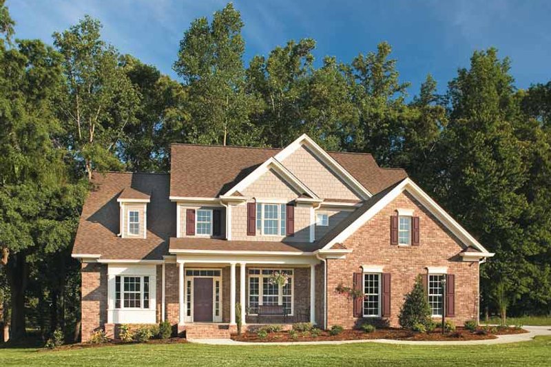 Dream House Plan - Traditional Exterior - Front Elevation Plan #927-862