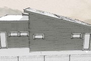Contemporary Style House Plan - 0 Beds 0 Baths 1208 Sq/Ft Plan #1101-45 Exterior 