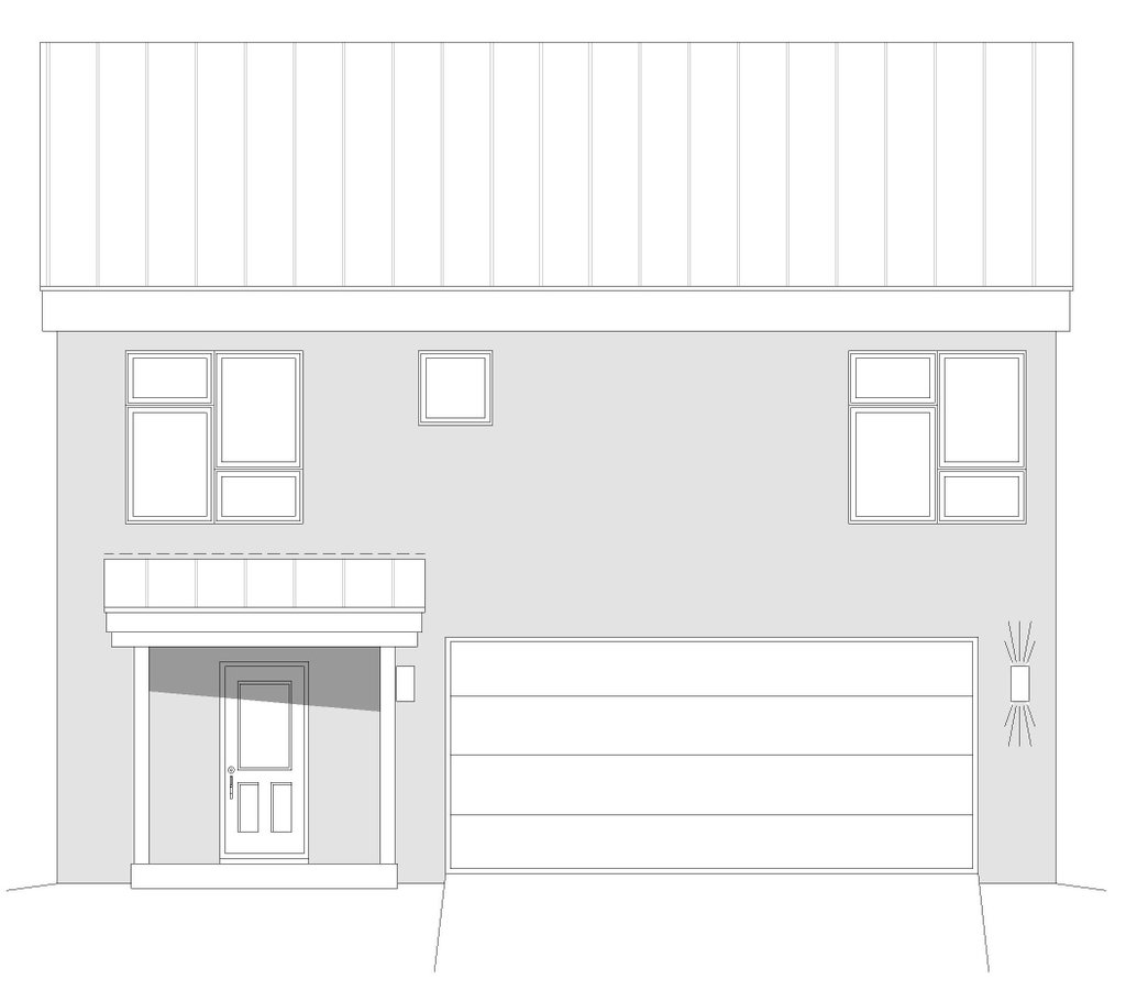 Contemporary Style House Plan - 1 Beds 2 Baths 1545 Sq/Ft Plan #932-473