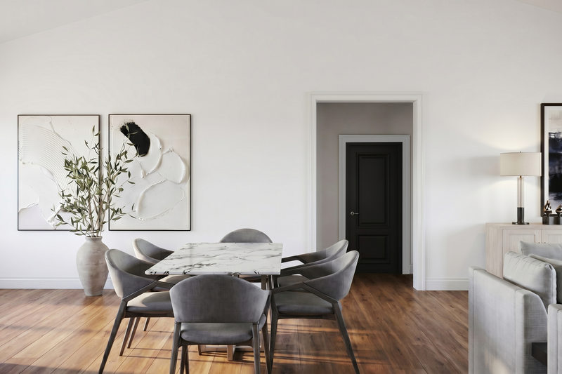 Architectural House Design - Interior - Dining Room for Barndominium House Plan #1064-482 - 3 bed, 2.5 bath