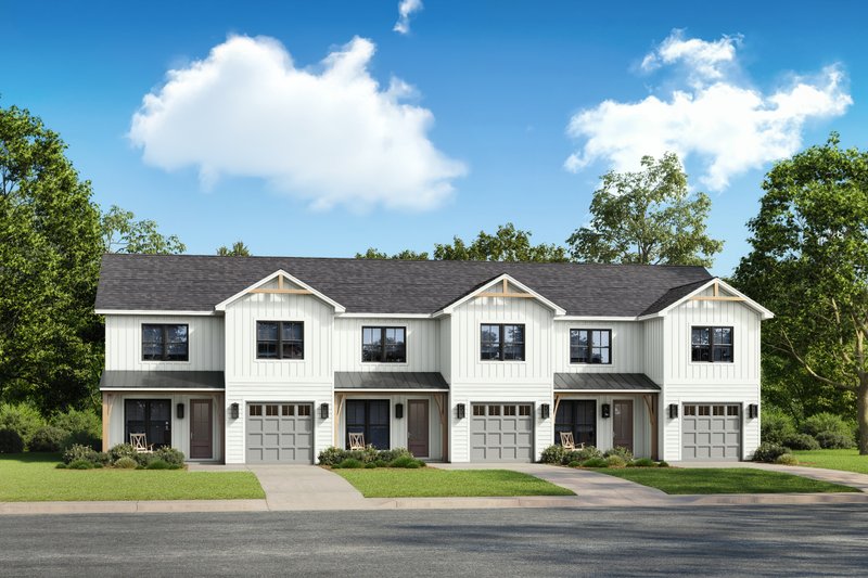 Architectural House Design - Exterior - Front Elevation 3 for Farmhouse House Plan #430-373 - 9 bed, 6 bath