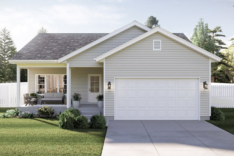 Dream House Plan - Traditional Exterior - Front Elevation Plan #455-734