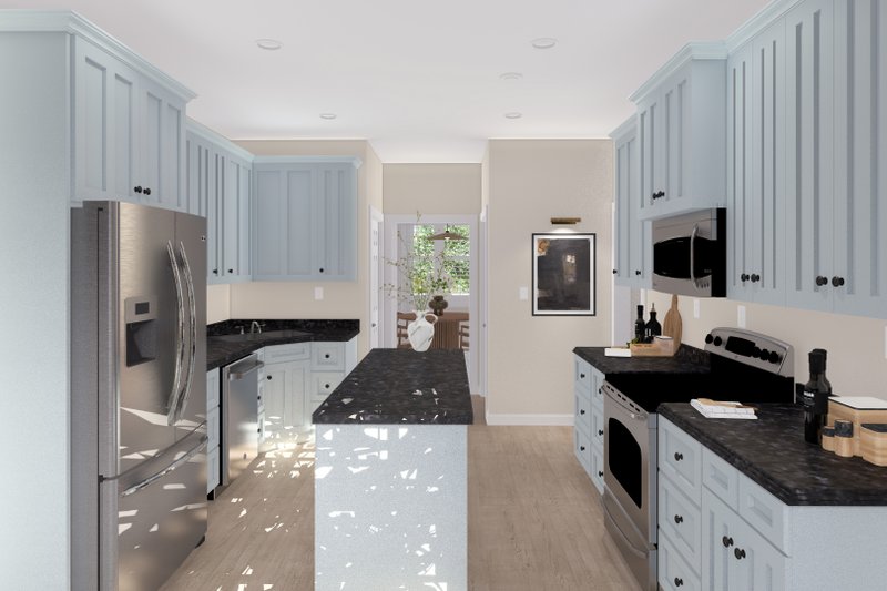 Architectural House Design - Interior - Kitchen for Farmhouse House Plan #1060-368 - 5 bed, 4 bath