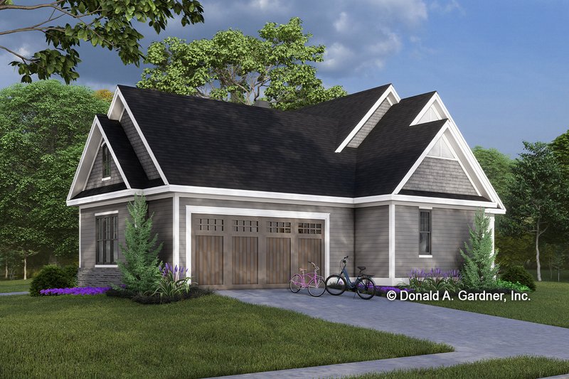 Architectural House Design - Exterior - Other Elevation for Craftsman House Plan #929-332 - 3 bed, 3 bath