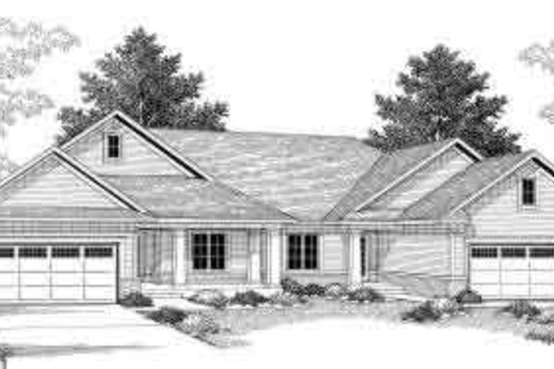 Home Plan - Traditional Exterior - Front Elevation Plan #70-744
