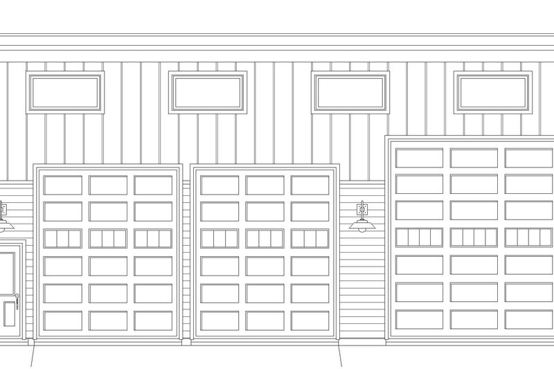 Dream House Plan - Exterior - Front Elevation 3 for Contemporary House Plan #932-229, 1 bath