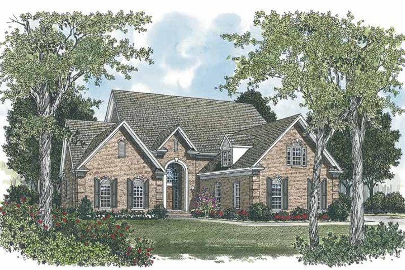 Home Plan - Traditional Exterior - Front Elevation Plan #453-545