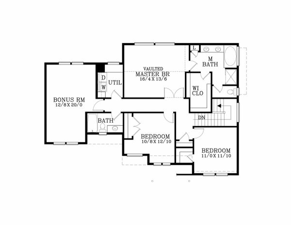 Craftsman Style House Plan - 3 Beds 2.5 Baths 2224 Sq/Ft Plan #53-565 ...