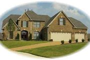European Style House Plan - 4 Beds 3.5 Baths 3375 Sq/Ft Plan #81-548 Exterior 