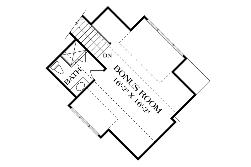 House Blueprint - Floor Plan - Other Floor for Craftsman House Plan #453-577 - 4 bed, 4 bath