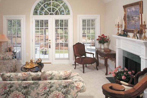 Interior - Family Room for Traditional House Plan #929-110 - 3 bed, 2.5 bath