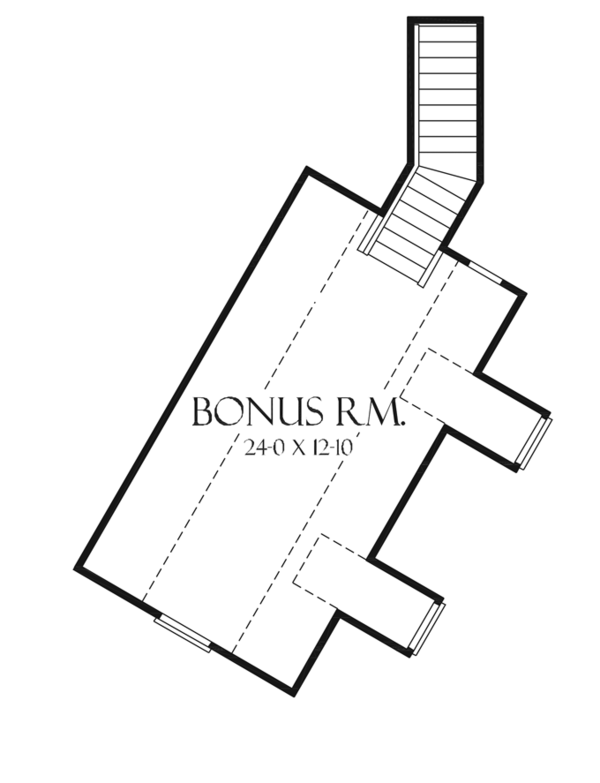 Dream House Plan - Optional Bonus Level