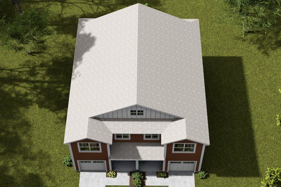 Exterior - Other Elevation 5 for Cottage House Plan #513-2278 - 3 bed, 2.5 bath