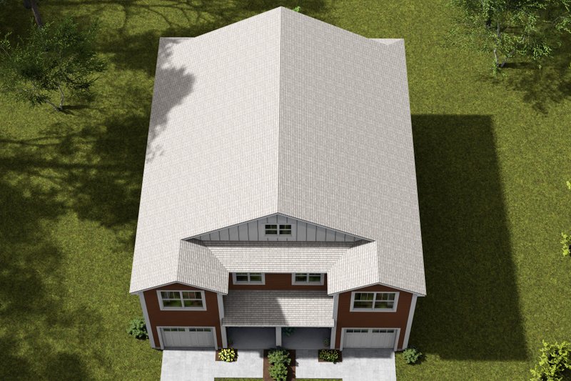 Architectural House Design - Exterior - Other Elevation 5 for Cottage House Plan #513-2278 - 3 bed, 2.5 bath