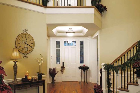 Interior - Entry for Craftsman House Plan #132-351 - 4 bed, 3.5 bath