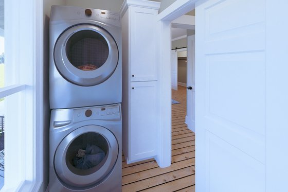 Interior - Laundry for Cottage House Plan #44-284 - 1 bed, 1 bath