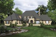 European Style House Plan - 4 Beds 3.5 Baths 4352 Sq/Ft Plan #48-878 