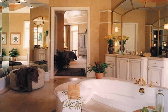 Interior - Bathroom 1 for Mediterranean House Plan #930-256 - 3 bed, 3.5 bath