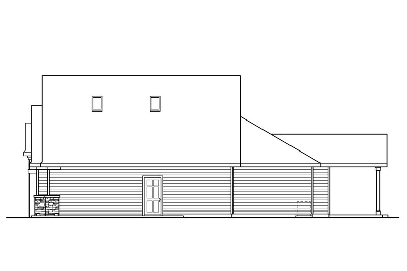 Home Plan - Exterior - Other Elevation 1 for Ranch House Plan #124-668 - 3 bed, 3 bath