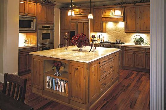 Interior - Kitchen 1 for Craftsman House Plan #132-351 - 4 bed, 3.5 bath