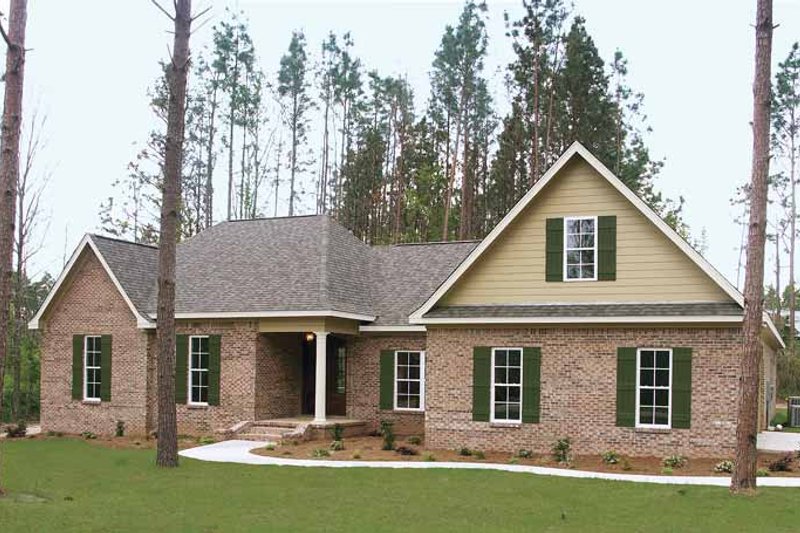 Home Plan - Country Exterior - Front Elevation Plan #21-413