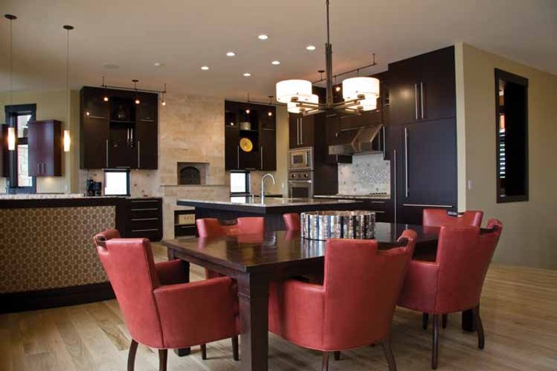 Dream House Plan - Interior - Dining Room for Contemporary House Plan #928-67 - 4 bed, 4 bath