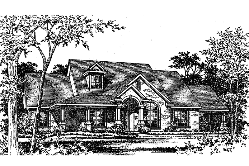 Home Plan - Country Exterior - Front Elevation Plan #472-252