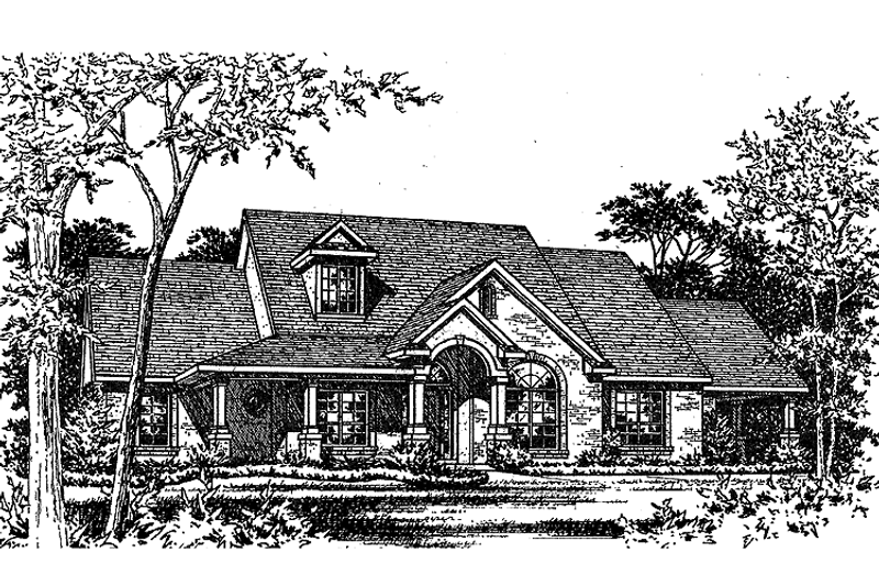 Dream House Plan - Country Exterior - Front Elevation Plan #472-252