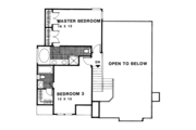 Traditional Style House Plan - 3 Beds 3 Baths 1526 Sq/Ft Plan #56-661 