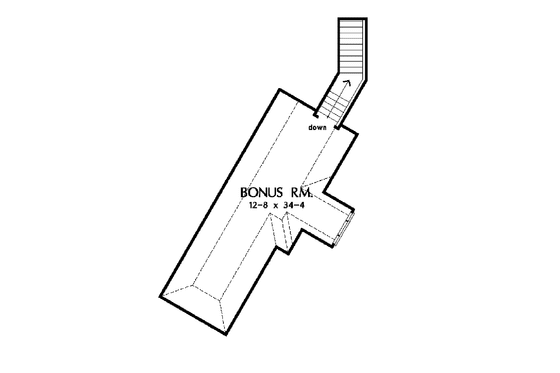 Floor Plan - Other Floor for European House Plan #929-864 - 4 bed, 4.5 bath