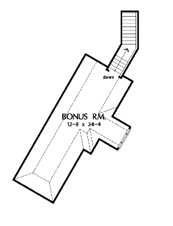 European Floor Plan - Other Floor Plan #929-864